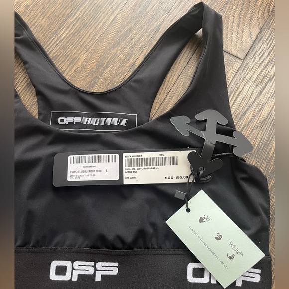 Off-White Active Sports Bra - Picture 3 of 6